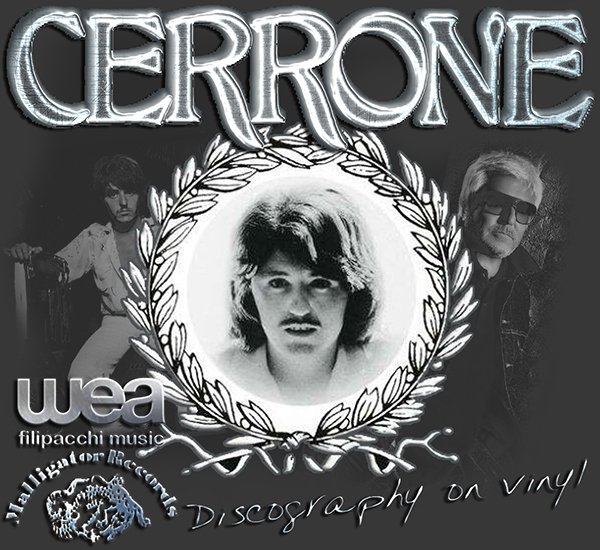 CERRONE «Discography on vinyl» (12 x LP + bonus • Malligator Records • 1976-2007)