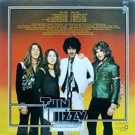Thin Lizzy - Nightlife (1974) [Vinyl Rip 32/192]