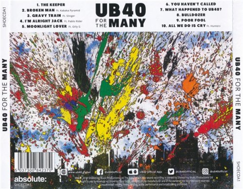 UB40 - For The Many (2019)