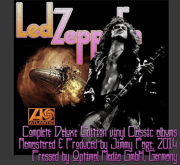 LED ZEPPELIN «Complete Deluxe Edition vinyl» (21 × LP • Atlantic Remasters • 2014-2015)
