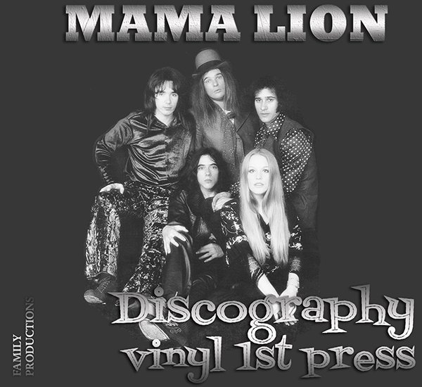 LYNN CAREY & MAMA LION «Discography on vinyl» (4 x LP • First Press • 1969-1973)