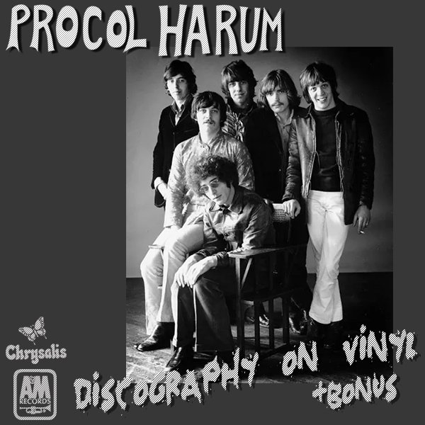 PROCOL HARUM «Discography on vinyl» + bonus (8LP + 3CD • Chrysalis Ltd. • 1967-1977)
