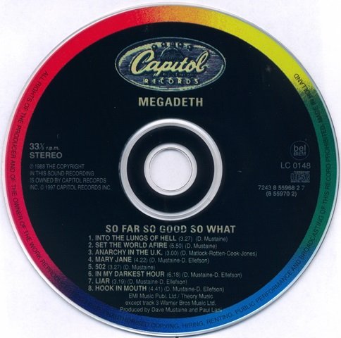 Megadeth - The Originals (1997) [3CD Set]