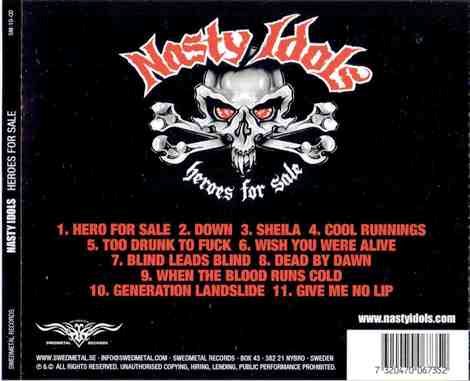 Nasty Idols - Heroes For Sale (2002) 