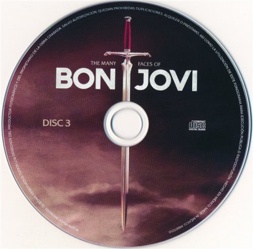 VA - The Many Faces Of Bon Jovi - A Journey Through The Inner World Of Bon Jovi (3 CD Set 2018)