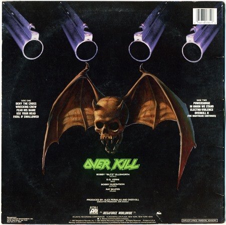 Overkill - Taking Over (1987) [Vinyl Rip 24/96]