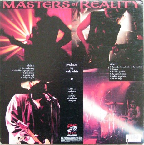 Masters Of Reality - Masters of Reality (1988) [UK Issue + 1990 US Reissue]