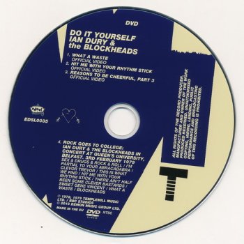 Ian Dury & The Blockheads: 1979 Do It Yourself / 4-Disc Box Set Edsel Records 2019