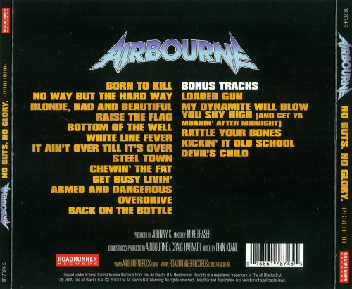 Airbourne - No Guts. No Glory. [Special Edition] (2010)