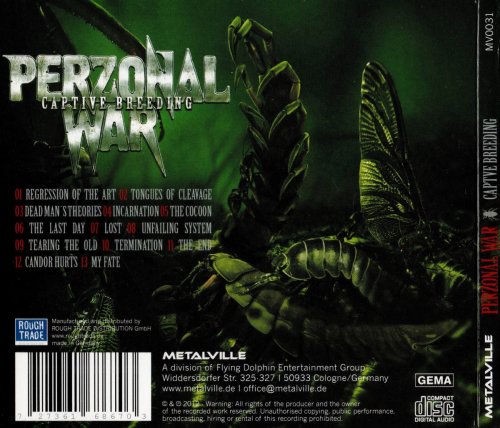 Perzonal War - Captive Breeding (2012)
