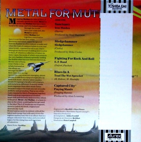 VA - Metal For Muthas (1980) [Vinyl Rip 32/192] 