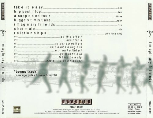 A.C.T - Imaginary Friends [Japanese Edition] (2001)