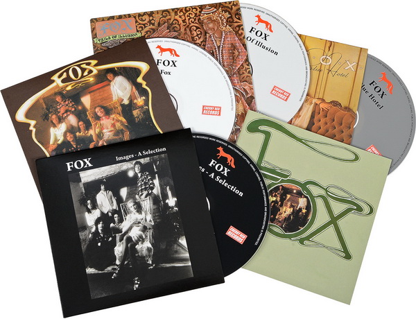Fox: 2017 The Fox Box - 4CD Box Set Cherry Red Records