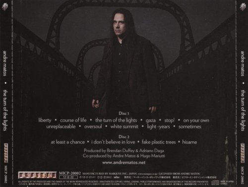 Andre Matos - The Turn Of The Lights (2CD) [Japanese Edition] (2012)