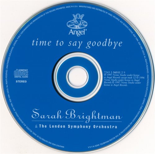 Sarah Brightman & London Symphony Orchestra - Time To Say Goodbye (1997)
