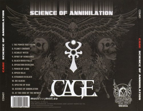 Cage - Science Of Annihilation (2009)