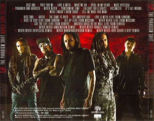 Korn - The Paradigm Shift (2CD) [Japanese Edition] (2014)