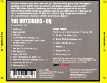 The Outsiders - CQ (1968) [Remastered] (2011)