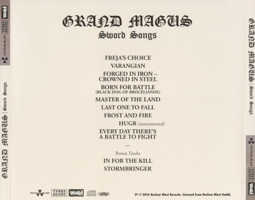 Grand Magus - Sword Songs [Japanese Edition] (2016)