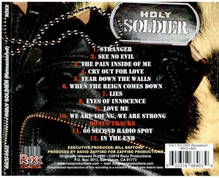 Holy Soldier - Holy Soldier (1990) [Japan Press + USA Reissue 2019]