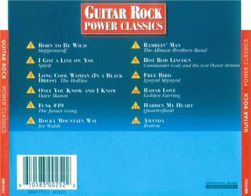 VA - Guitar Rock: Power Classics (1998)