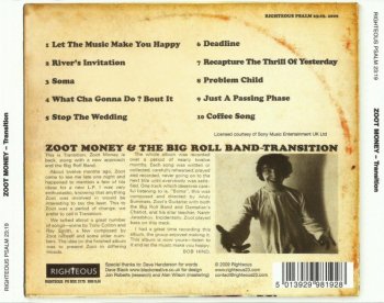 Zoot Money - Transition (1968) (2009)