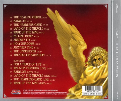 Edguy - Theater Of Salvation [Anniversary Edition] [2CD] (1999) [2019]