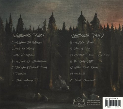 Mist Of Misery - Unalterable [2CD] (2019)