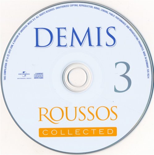 Demis Roussos - Collected (3CD 2015)