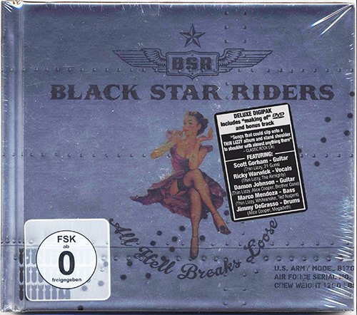 BLACK STAR RIDERS «Discography» (4 x CD • Restored version • 2013-2019)