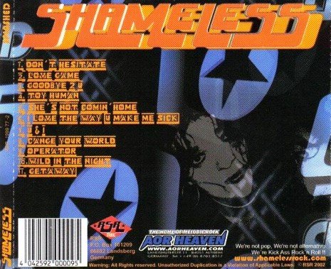 Shameless - Splashed (2002) 