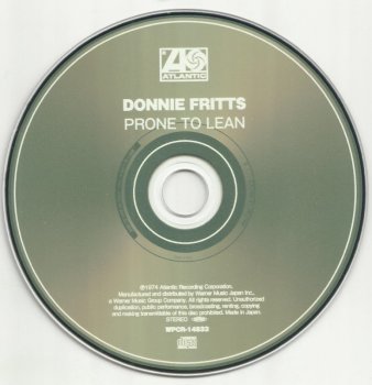 Donnie Fritts - Prone To Lean (1974) [Japan Remastered, 2013]