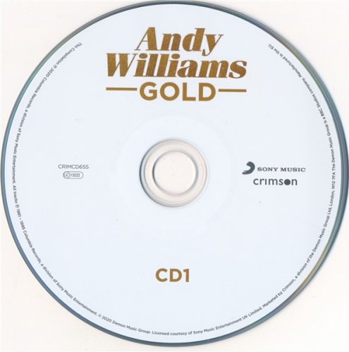 Andy Williams - Gold (3CD 2020)