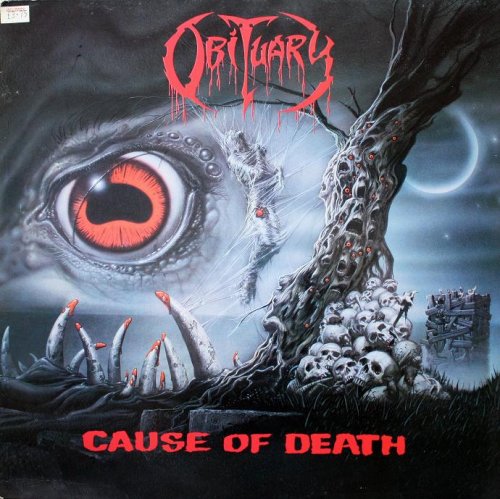 Obituary - Cause Of Death (Roadracer Records (RO 9370-1)) 1990