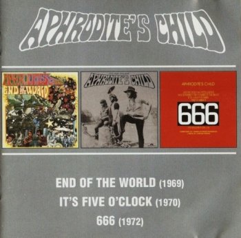 Aphrodite's Child - End Of The World / It's Five O'Clock / 666 (2CD Remastered 2004)