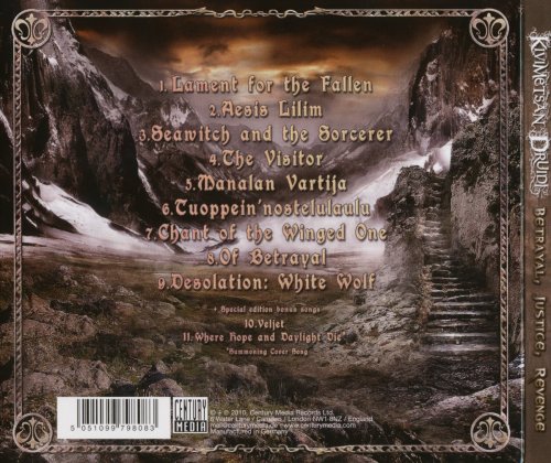 Kivimetsan Druidi - Betrayal, Justice, Revenge [Limited Edition] (2010)