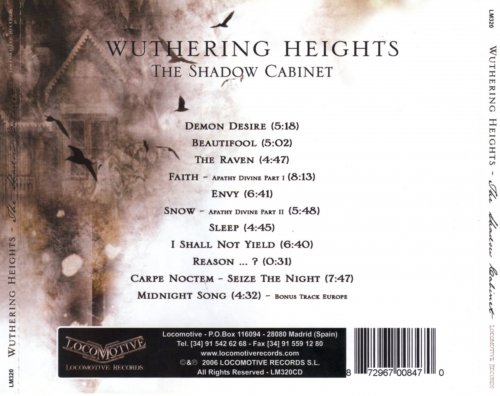 Wuthering Heights - The Shadow Cabinet (2006)