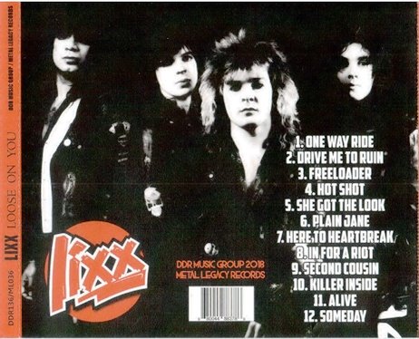 Lixx - Loose On You (2018) [Reissue]