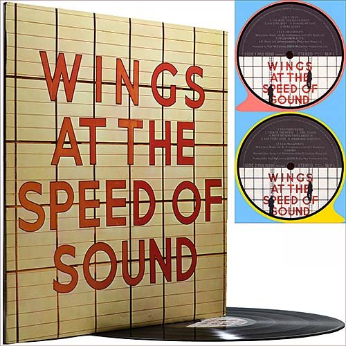 Wings Paul McCartney - Wings at the Speed of Sound (1976) (Vinyl)