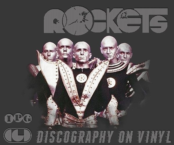 ROCKETS «Discography on vinyl» + bonus (7 x LP + 2 x CD • First Press • 1976-2021)