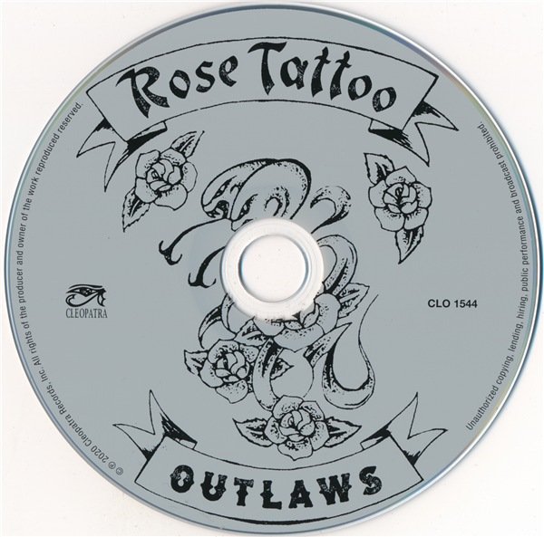 Обложка альбома Rose Tattoo--1990 - Rock & Roll Outlaws