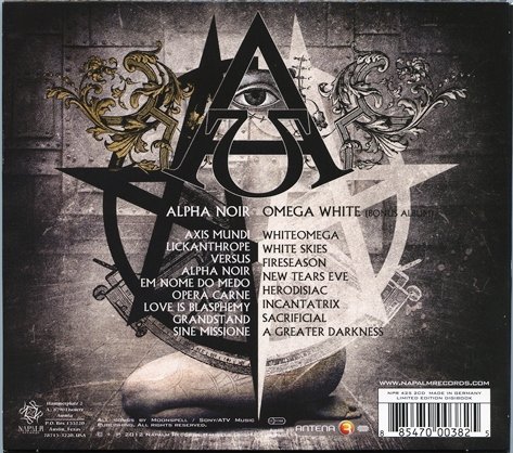 Moonspell - Alpha Noir + Omega White [2CD Limited Edition] (2012)