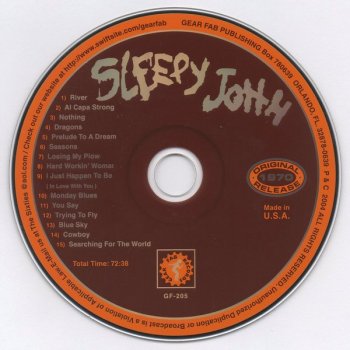 Sleepy John - Sleepy John (1970) (2004)