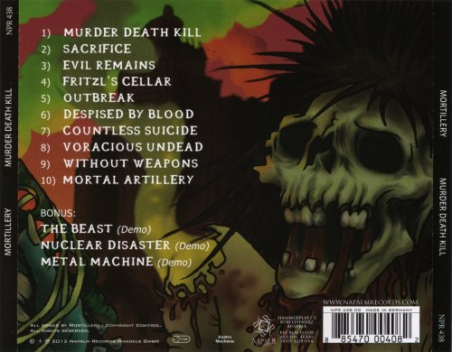 Mortillery - Murder Death Kill [Limited Edition] (2011)