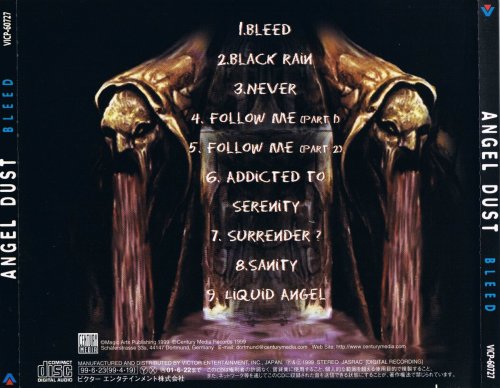 Angel Dust - Bleed [Japanese Edition] (1999)