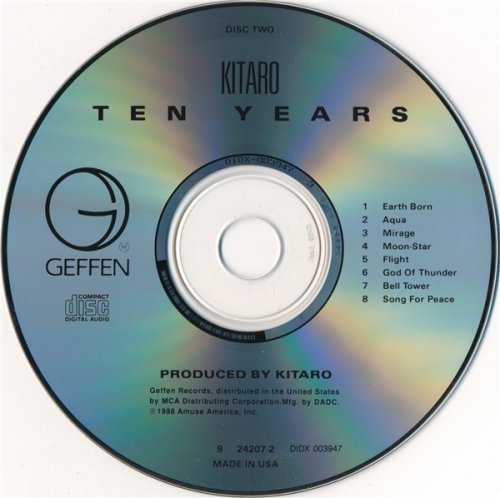 Kitaro - Ten Years (2CD 1988)