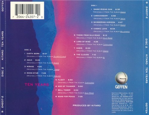 Kitaro - Ten Years (2CD 1988)