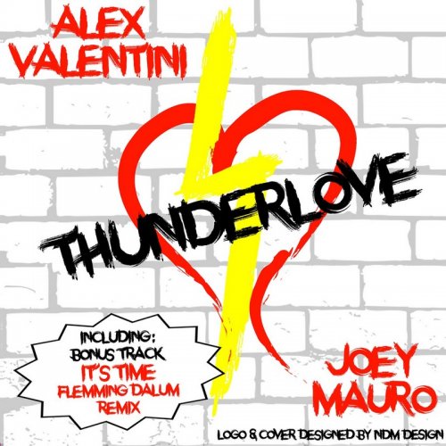 Alex Valentini & Joey Mauro - Thunderlove &#8206;(6 x File, FLAC, Single) 2017