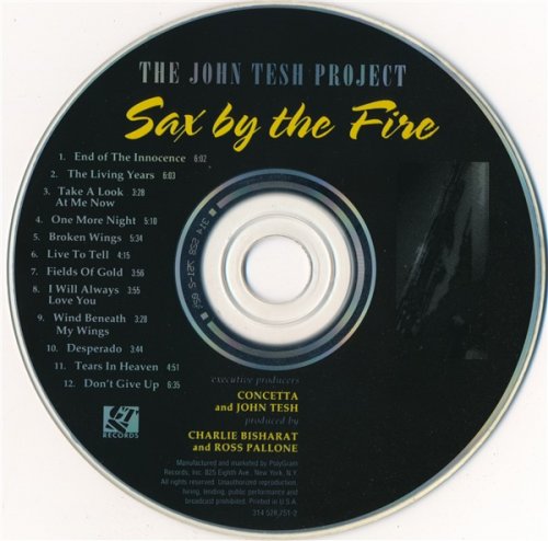 The John Tesh Project - Sax By The Fire (1994)