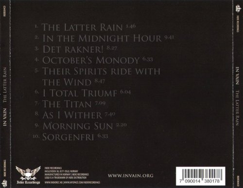 In Vain - The Latter Rain (2007)